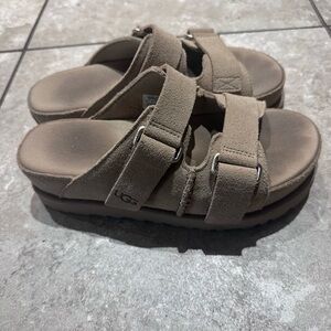 UGG Goldenstar platform sandals 8